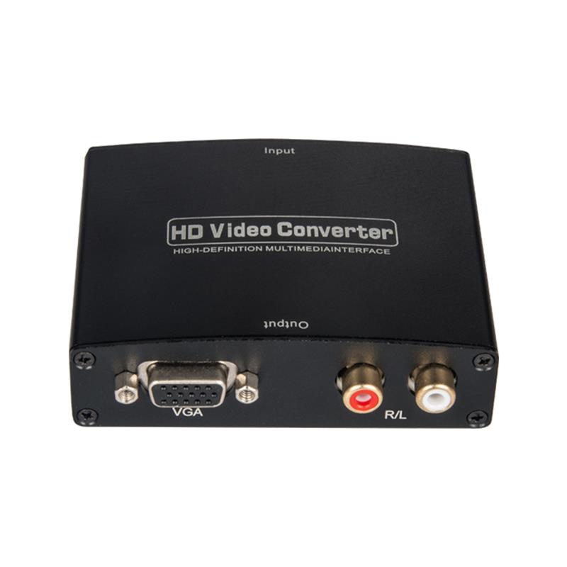 Ελεγκτής ήχου HDMI σε VGA + R \/ L AUDIO 1080P