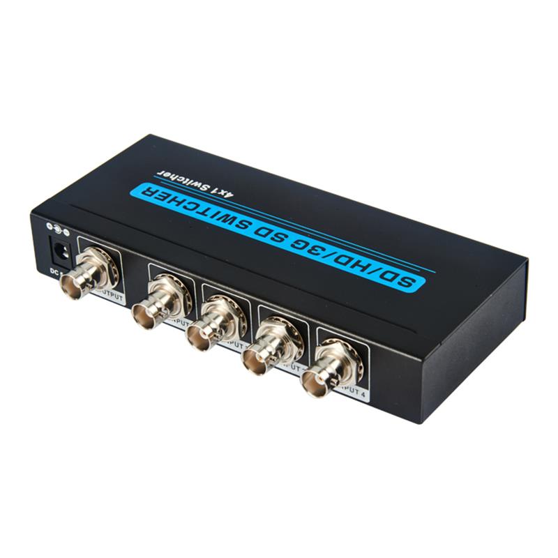 SD/HD/3G SDI 4x1 SWISCHER Υποστήριξη 1080P